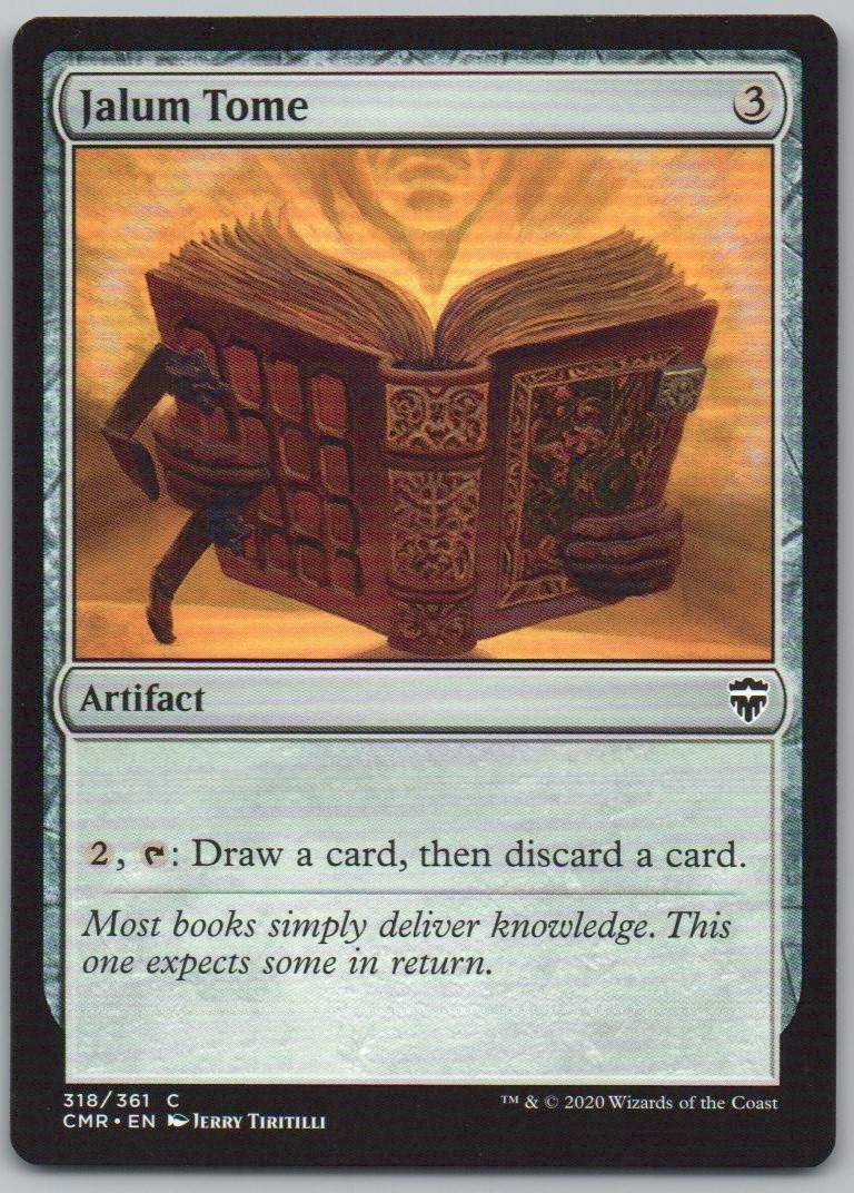 Jalum Tome 318 Normal Artifact Card - Commander Legends