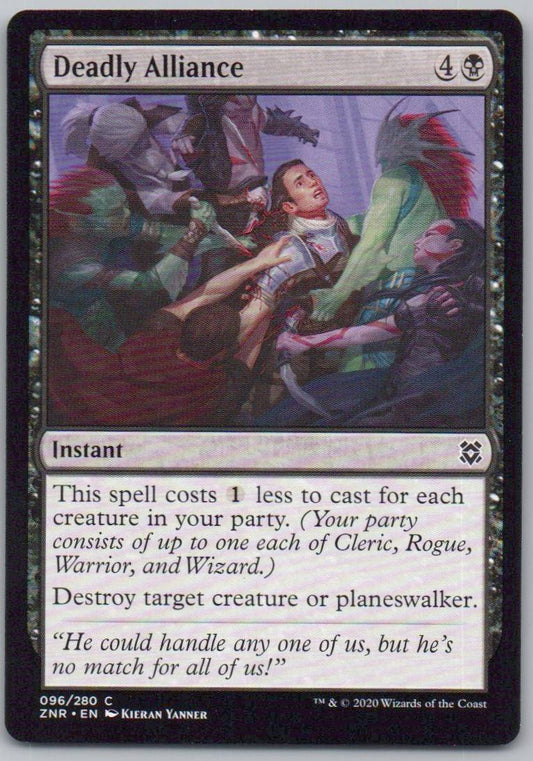 Deadly Alliance 96 Normal Instant Card - Zendikar Rising