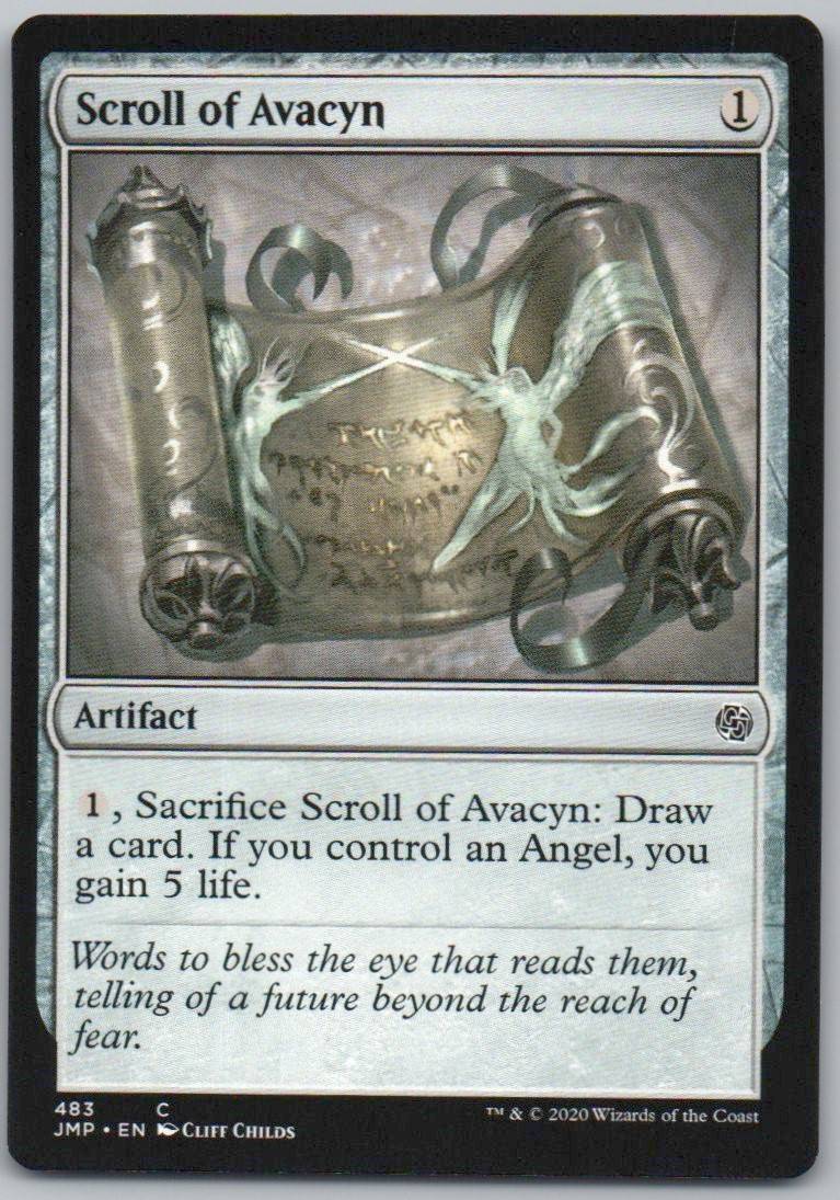 Scroll of Avacyn 483 0 Artifact Card - Jumpstart
