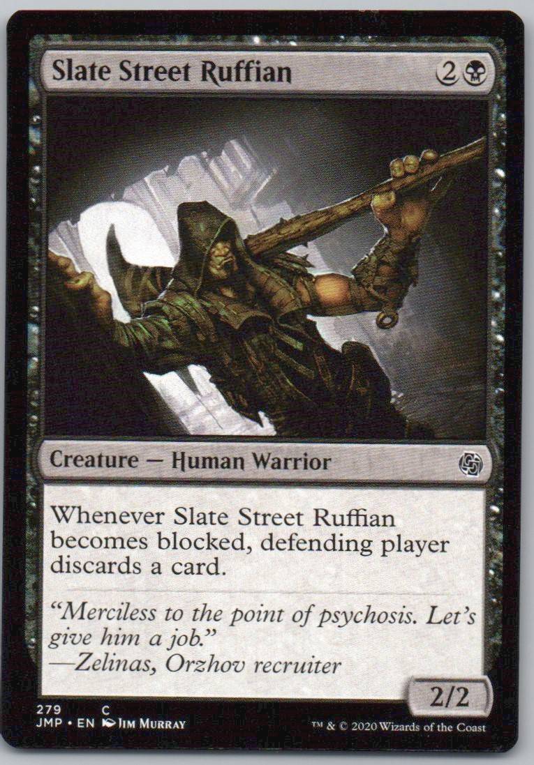 Slate Street Ruffian 279 0 Creature Card - Jumpstart