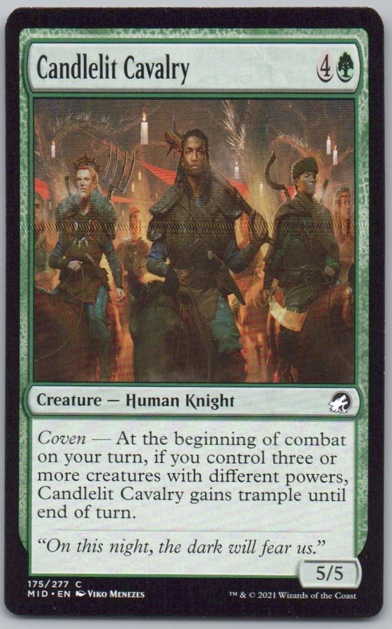 Candlelit Cavalry 175 0 Creature Card - Innistrad: Midnight Hunt