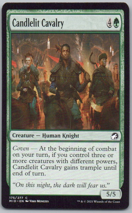 Candlelit Cavalry 175 0 Creature Card - Innistrad: Midnight Hunt