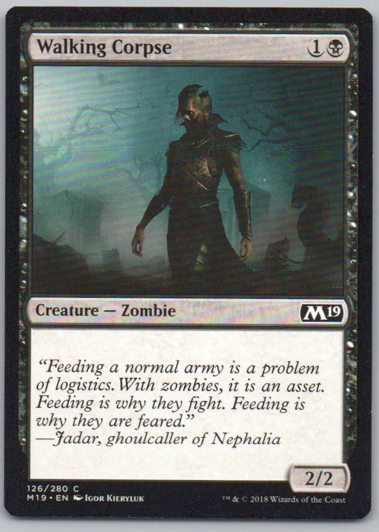 Walking Corpse 126 Normal Creature Card - Core Set 2019
