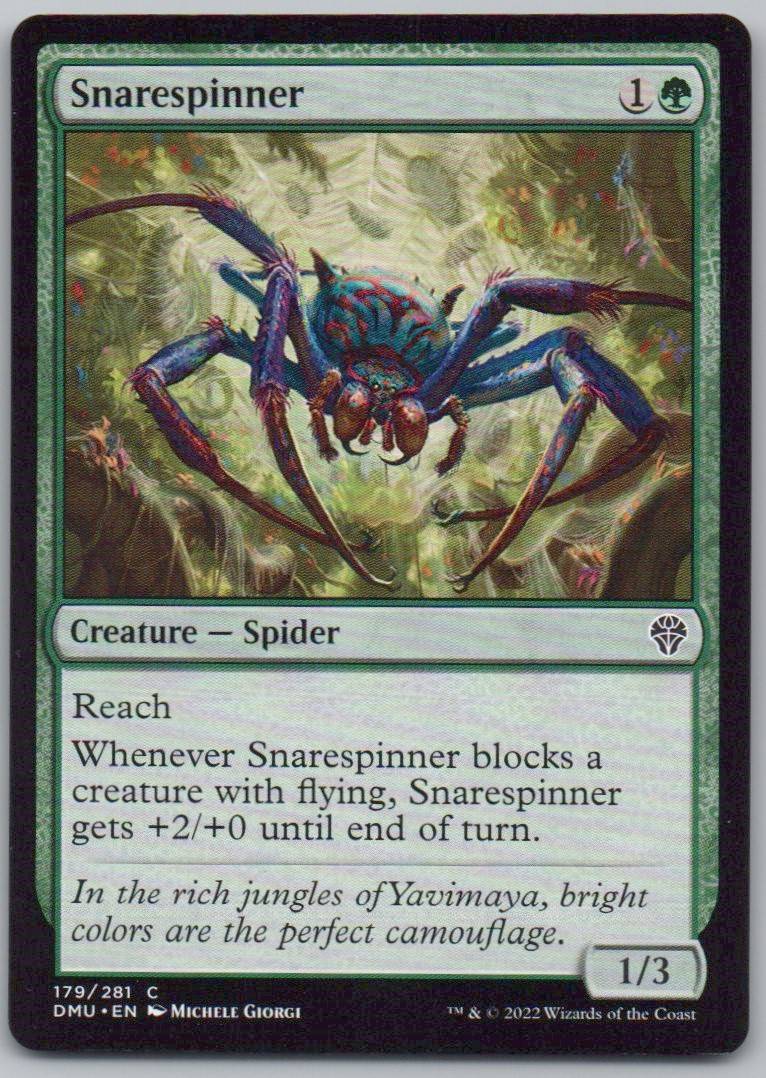 Snarespinner 179 Normal Creature Card - Dominaria United
