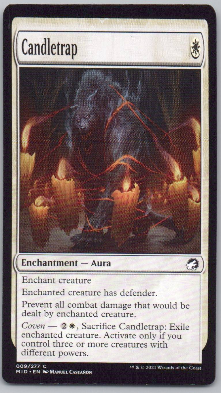 Candletrap 9 0 Enchantment Card - Innistrad: Midnight Hunt