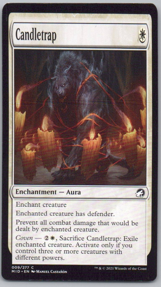 Candletrap 9 0 Enchantment Card - Innistrad: Midnight Hunt