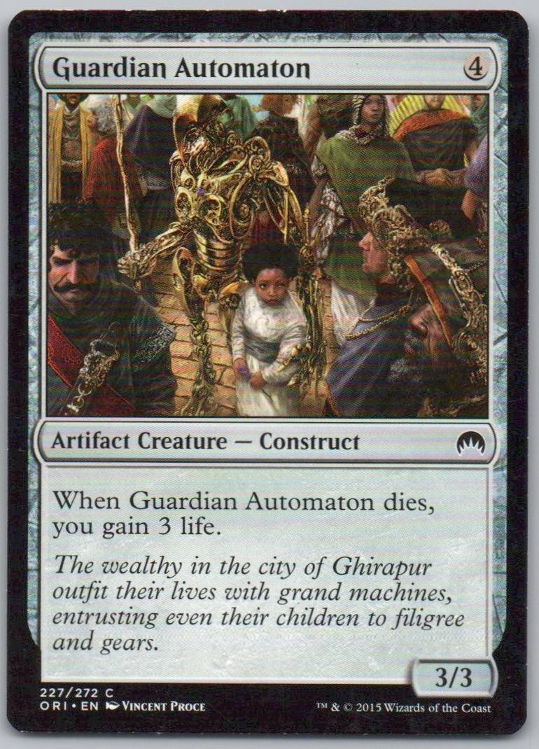 Guardian Automaton 227 Normal Artifact Card - Magic Origins