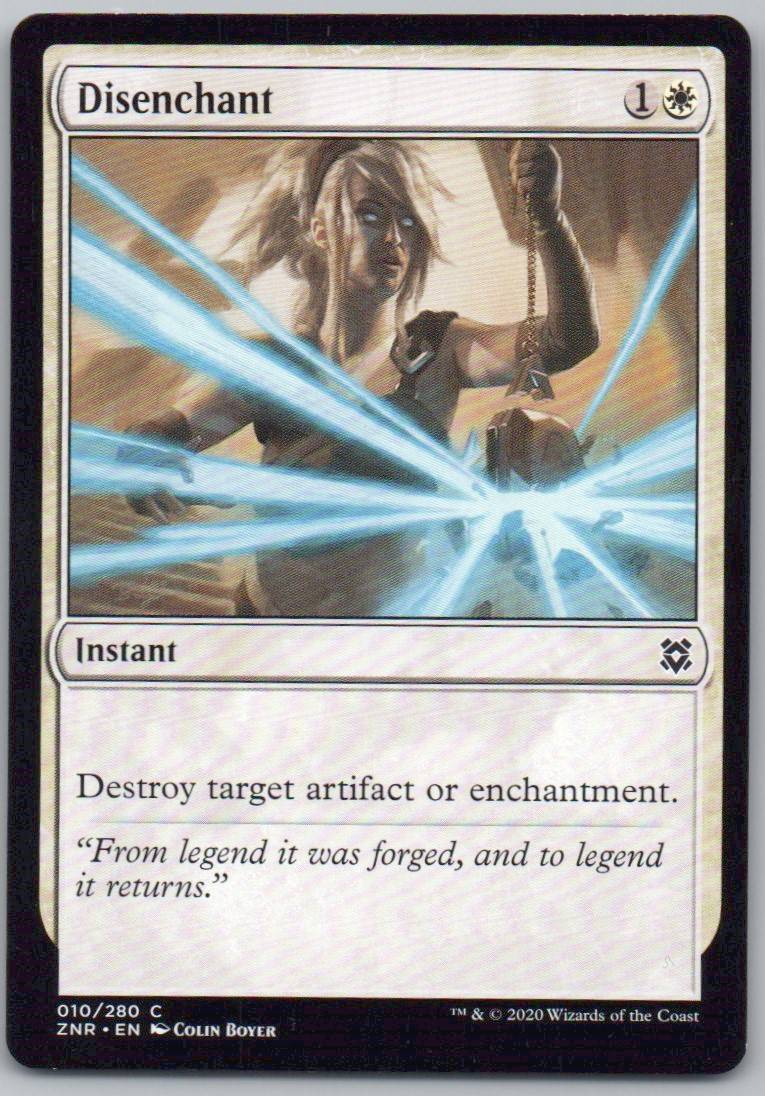 Disenchant 10 Normal Instant Card - Zendikar Rising