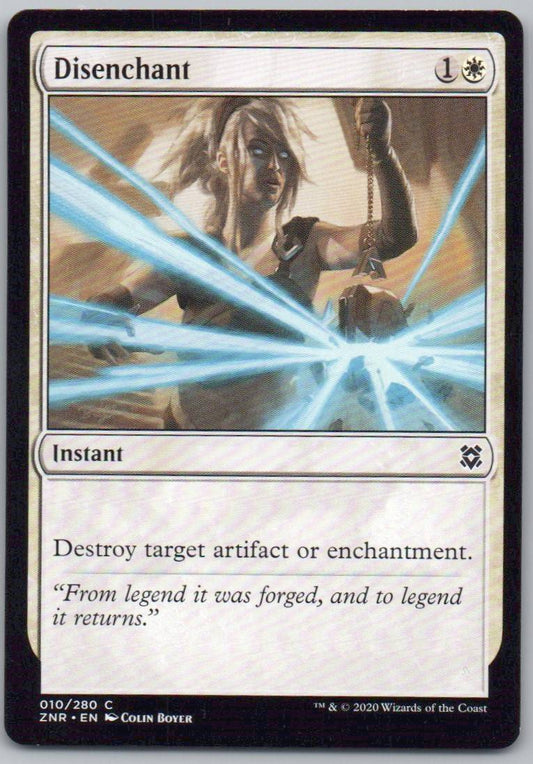 Disenchant 10 Normal Instant Card - Zendikar Rising
