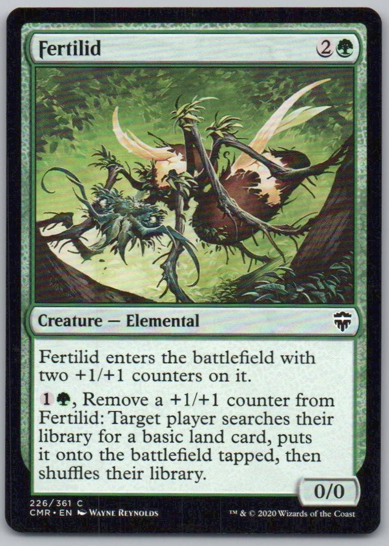 Fertilid 226 Normal Creature Card - Commander Legends