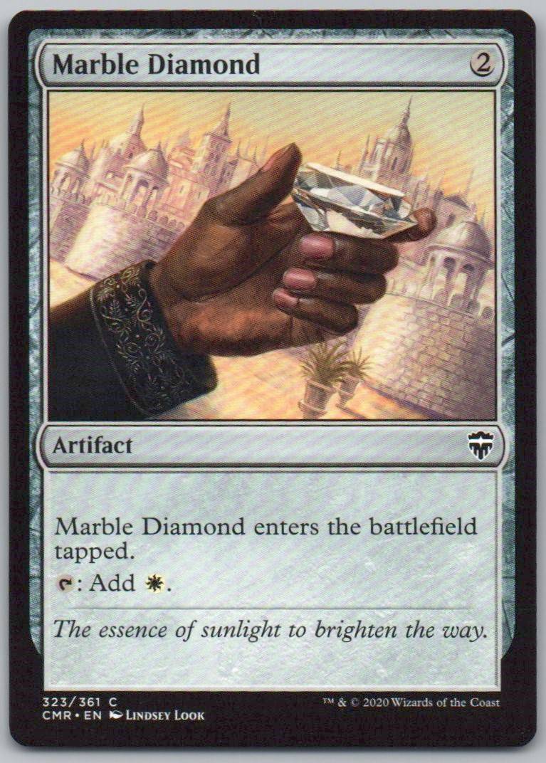 Marble Diamond 323 Normal Artifact Card - Commander Legends