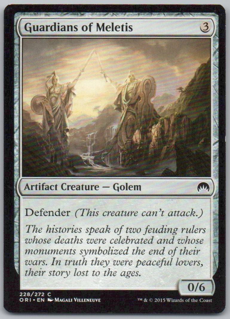 Guardians of Meletis 228 Normal Artifact Card - Magic Origins