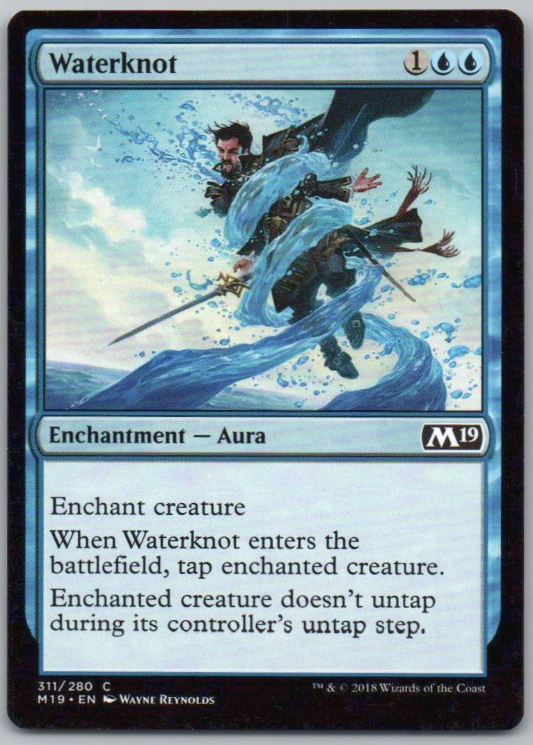 Waterknot 311 Normal Enchantment Card - Core Set 2019