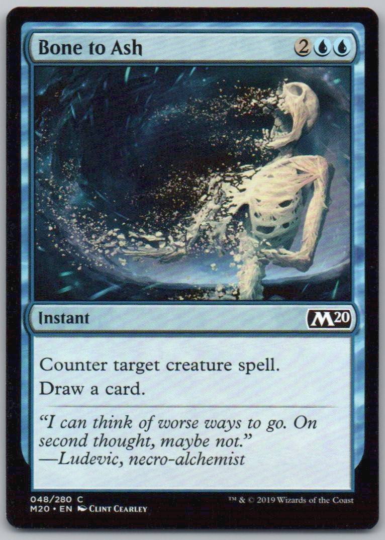 Bone to Ash 48 Normal Instant Card - Core Set 2020