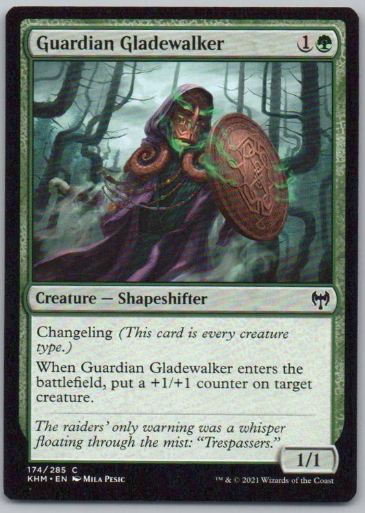 Guardian Gladewalker 174 Normal Creature Card - Kaldheim