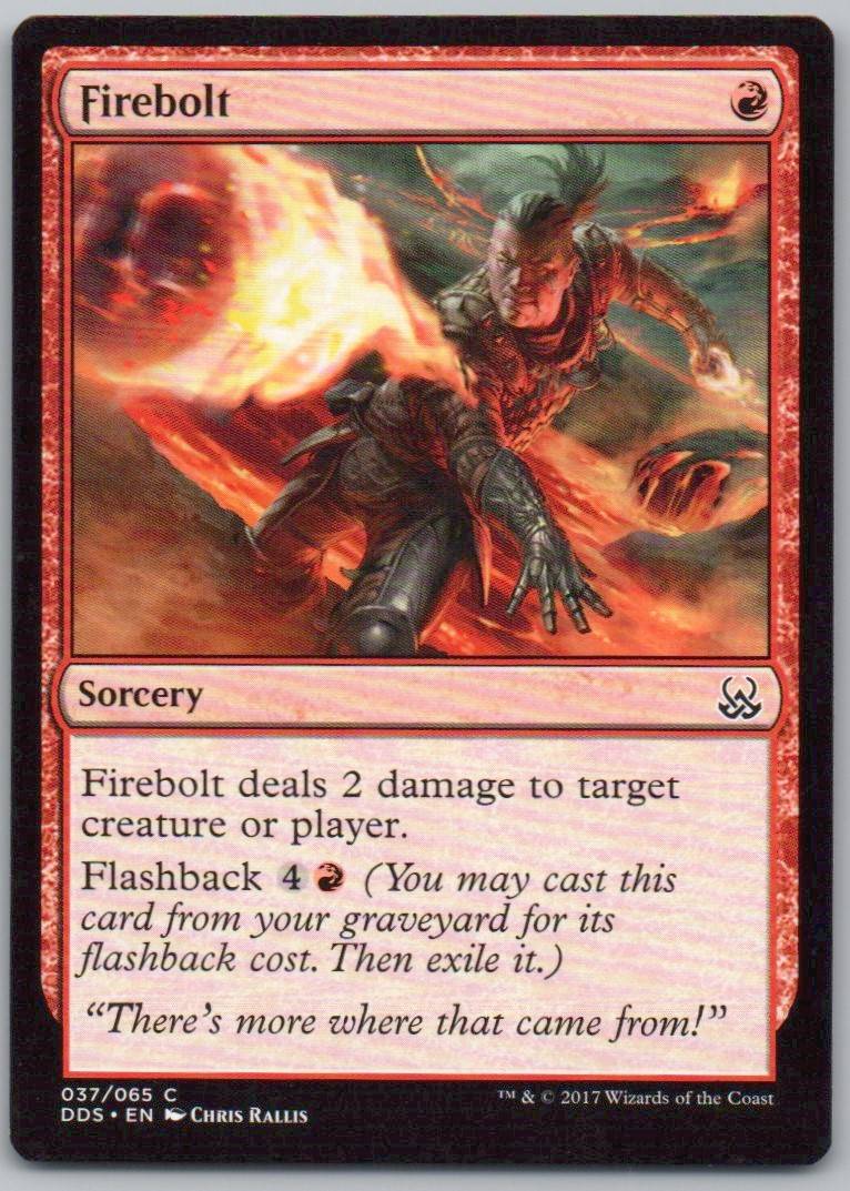 Firebolt 37 Normal Sorcery Card - Duel Decks: Mind vs. Might