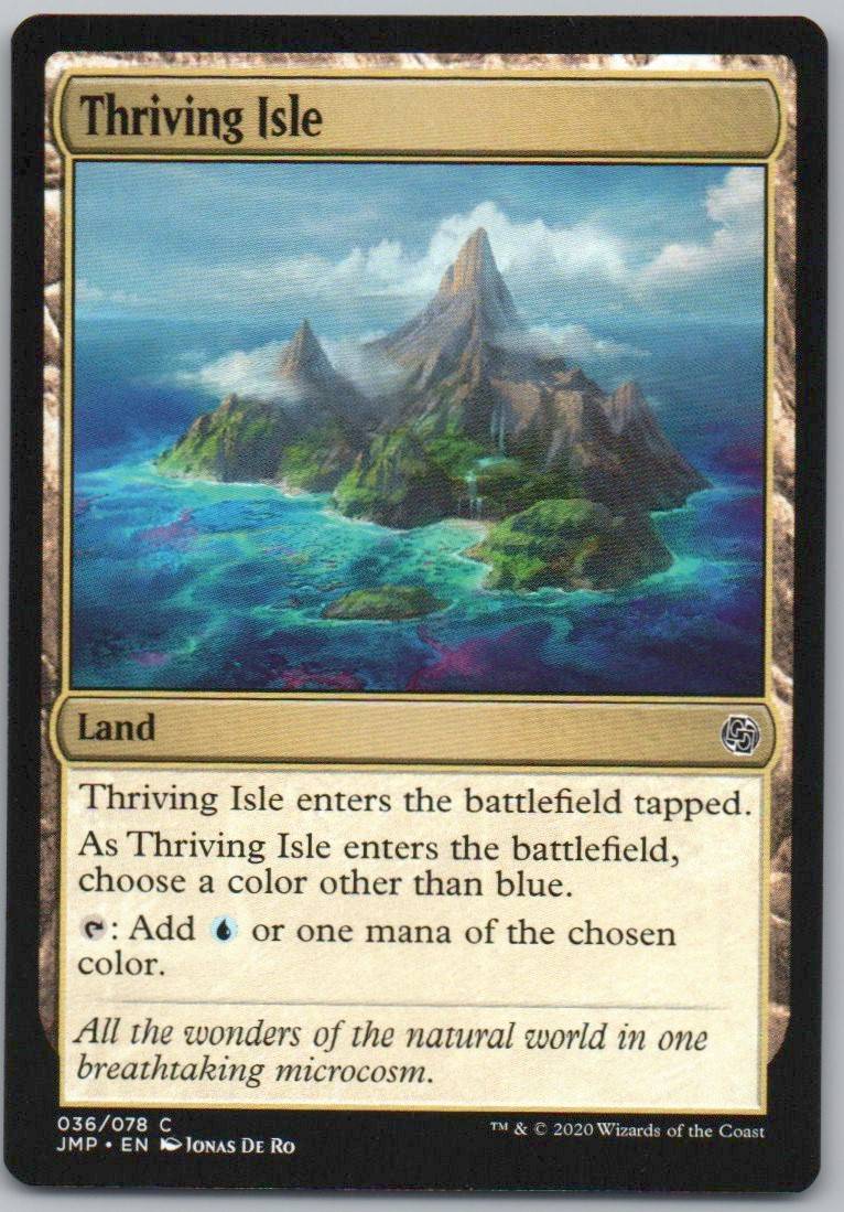 Thriving Isle 36 0 Land Card - Jumpstart