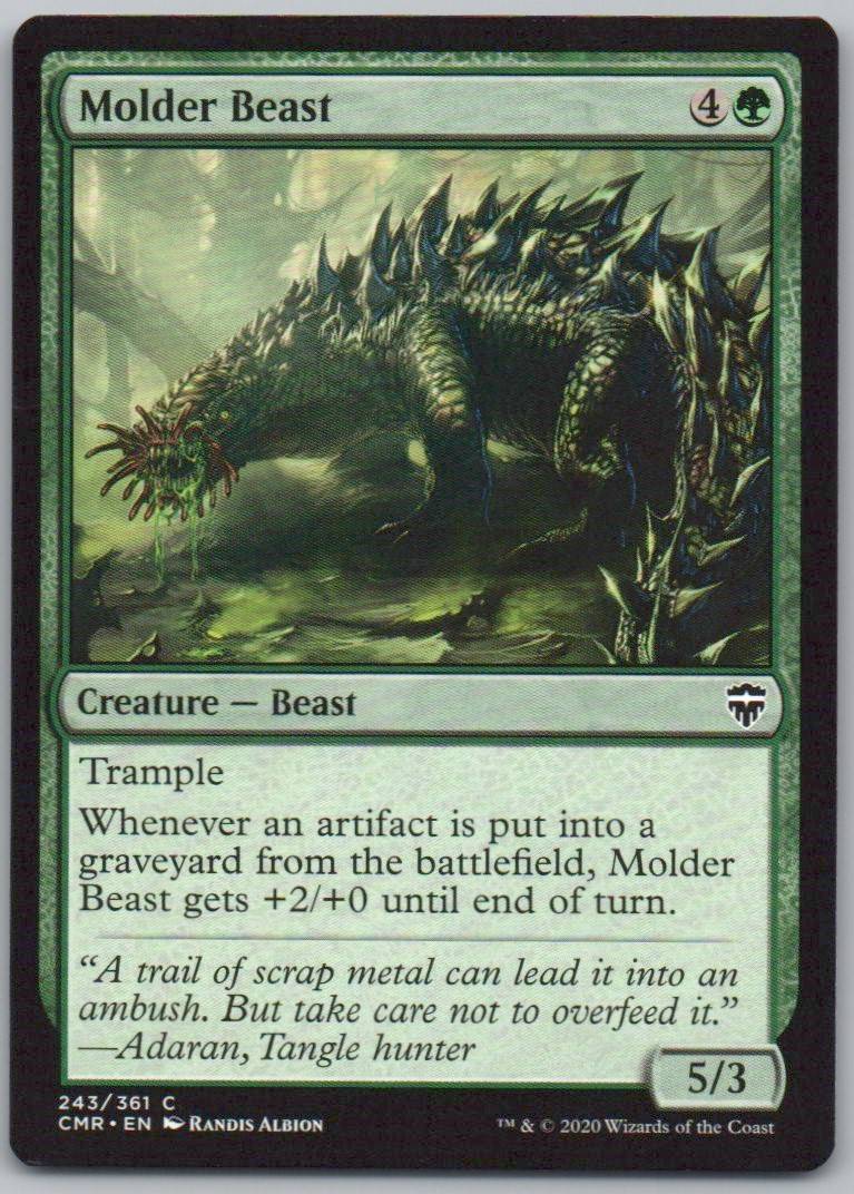 Molder Beast 243 Normal Creature Card - Commander Legends