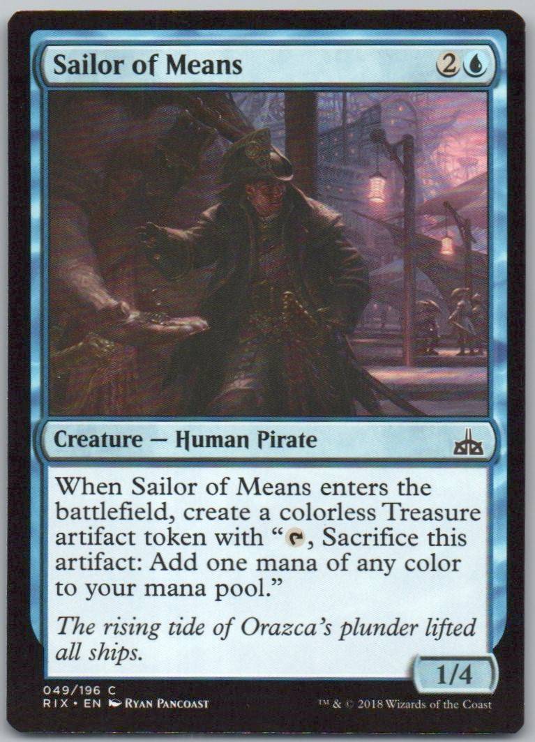 Sailor of Means 49 Normal Creature Card - Rivals of Ixalan