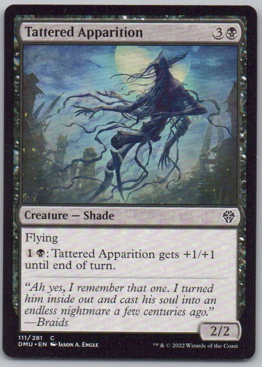 Tattered Apparition 111 Normal Creature Card - Dominaria United
