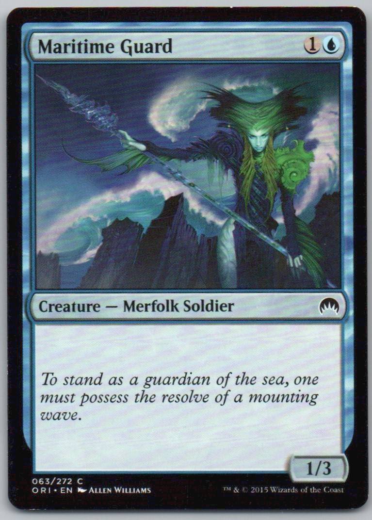 Maritime Guard 63 Normal Creature Card - Magic Origins
