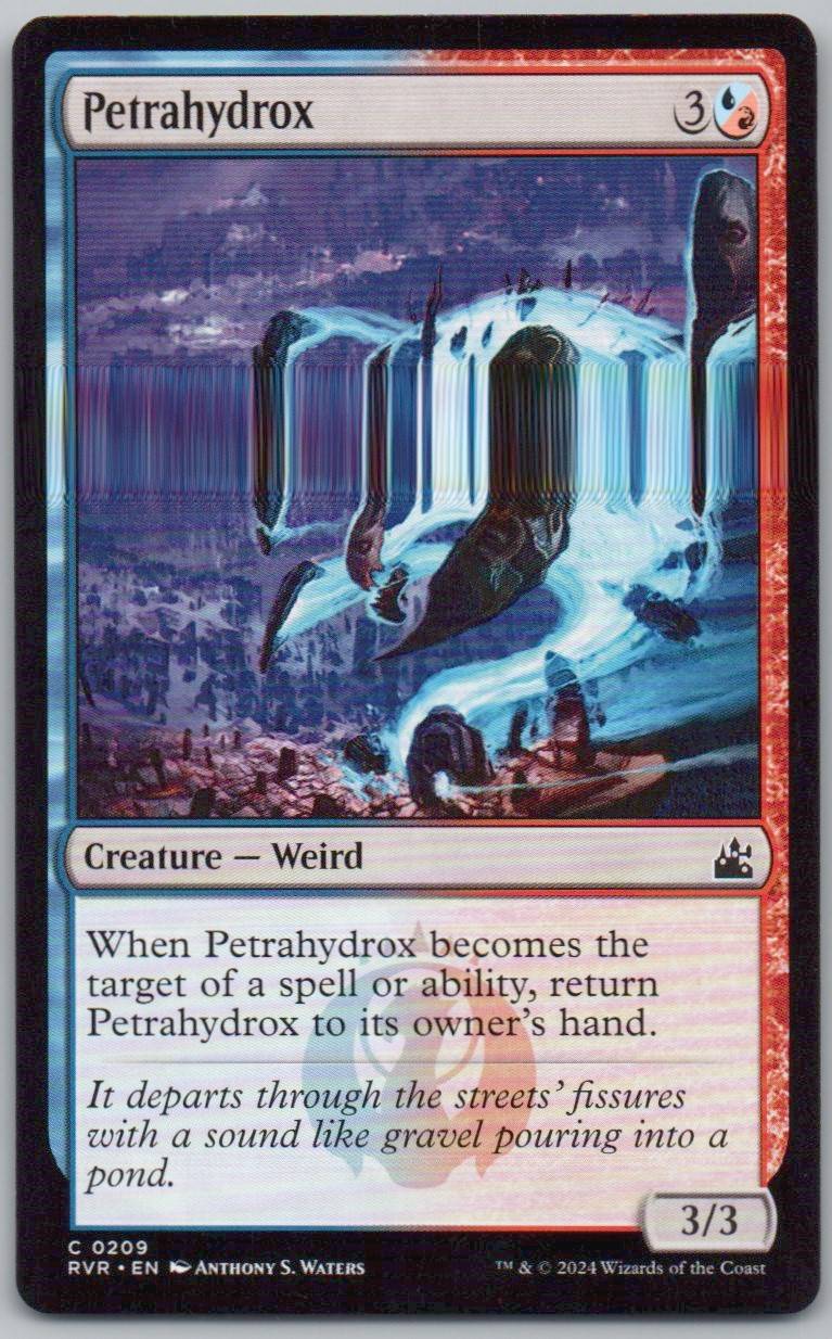 Petrahydrox 209 Normal Creature Card - Ravnica Remastered