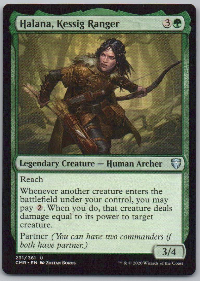 Halana, Kessig Ranger 231 Normal Legendary Card - Commander Legends