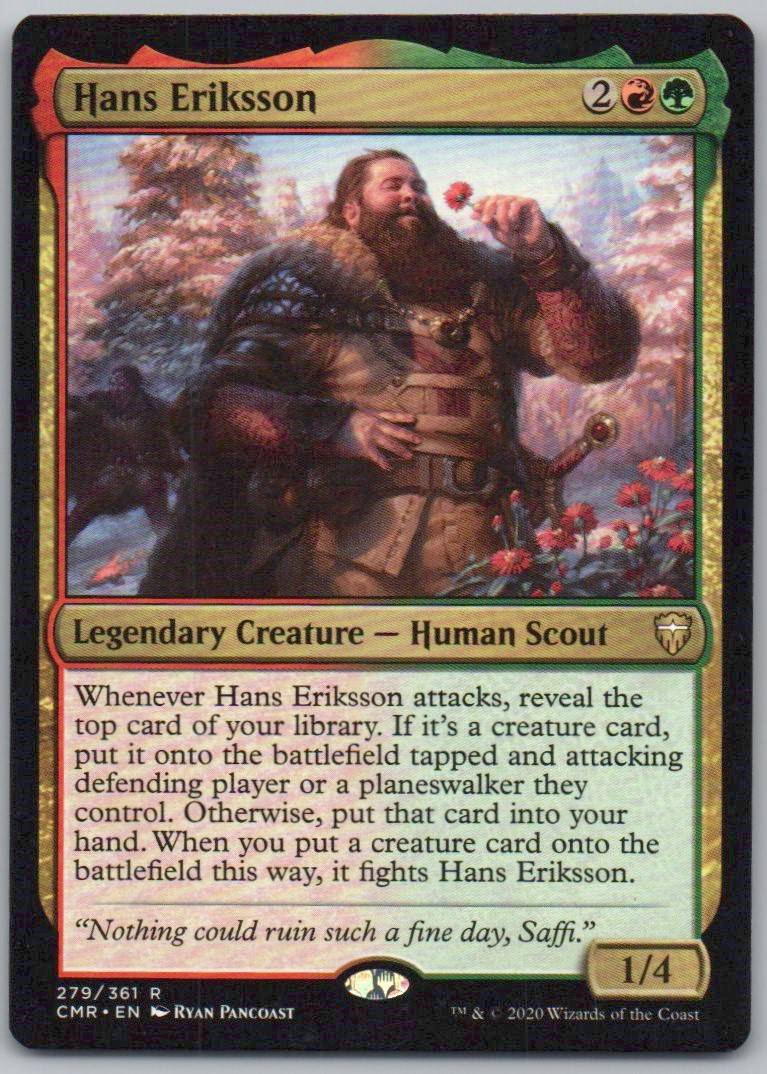 Hans Eriksson 279 Normal Legendary Card - Commander Legends