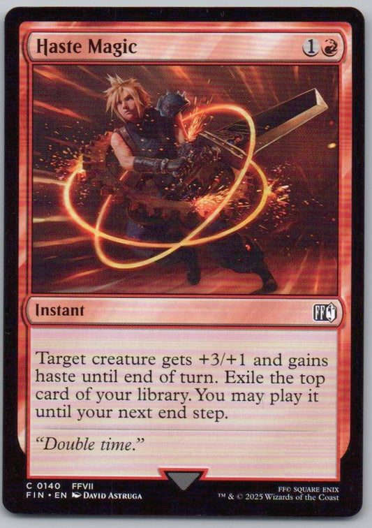 Haste Magic 140 Normal Instant Card - FINAL FANTASY