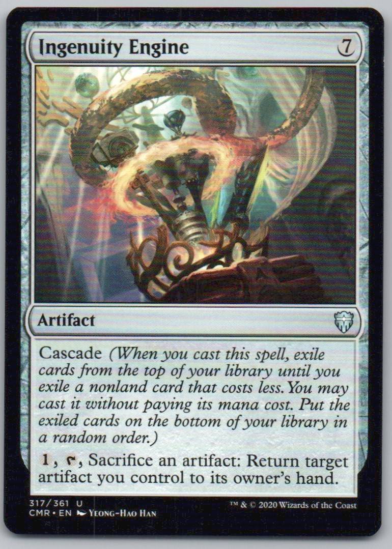 Ingenuity Engine 317 Normal Artifact Card - Commander Legends