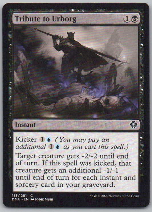 Tribute to Urborg 113 Normal Instant Card - Dominaria United