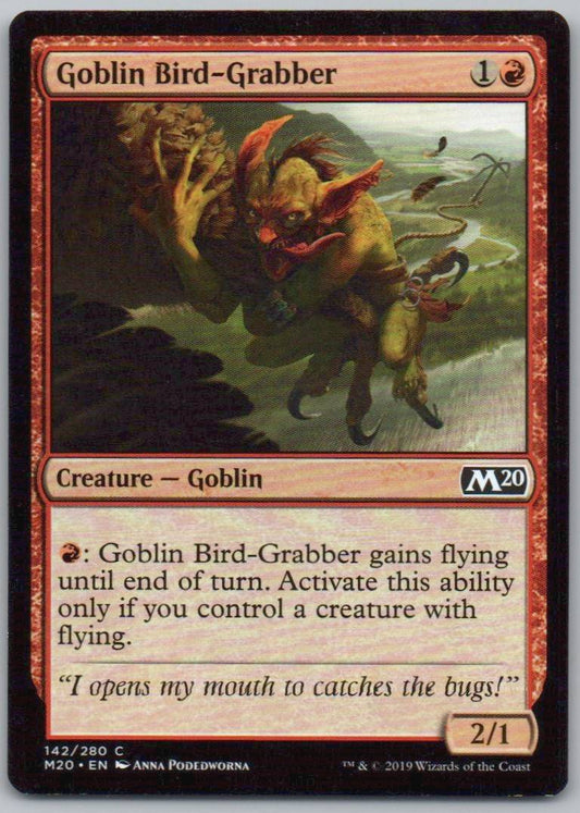 Goblin Bird-Grabber 142 Normal Creature Card - Core Set 2020