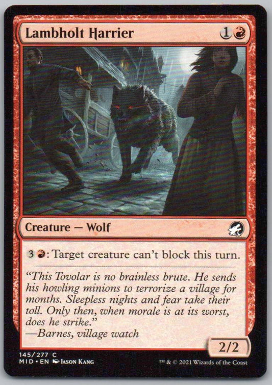 Lambholt Harrier 145 0 Creature Card - Innistrad: Midnight Hunt