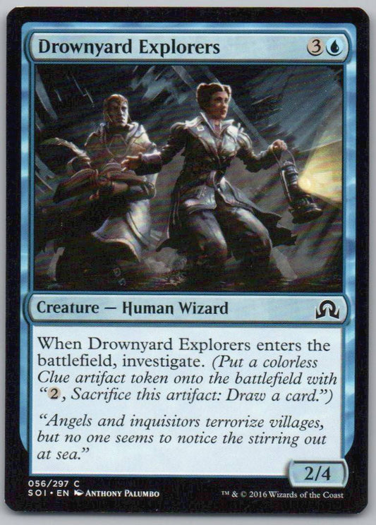 Drownyard Explorers 56 Normal Creature Card - Shadows over Innistrad