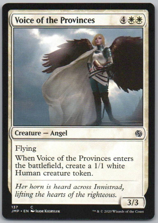 Voice of the Provinces 137 0 Creature Card - Jumpstart