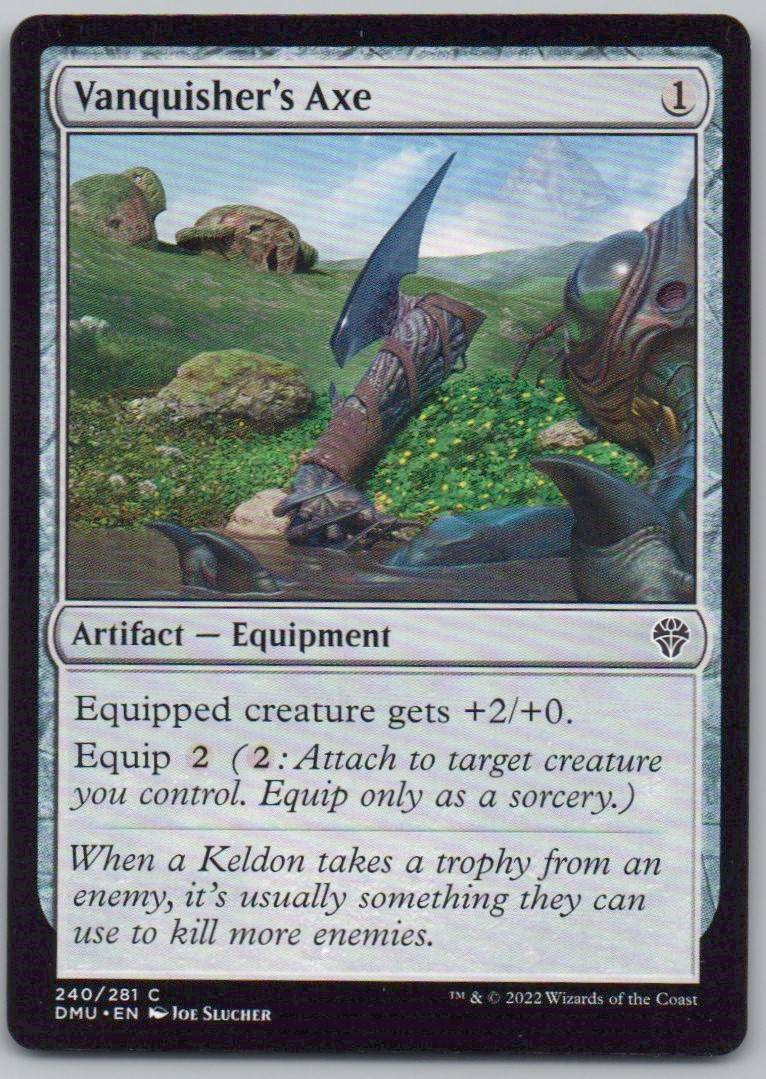 Vanquisher's Axe 240 Normal Artifact Card - Dominaria United
