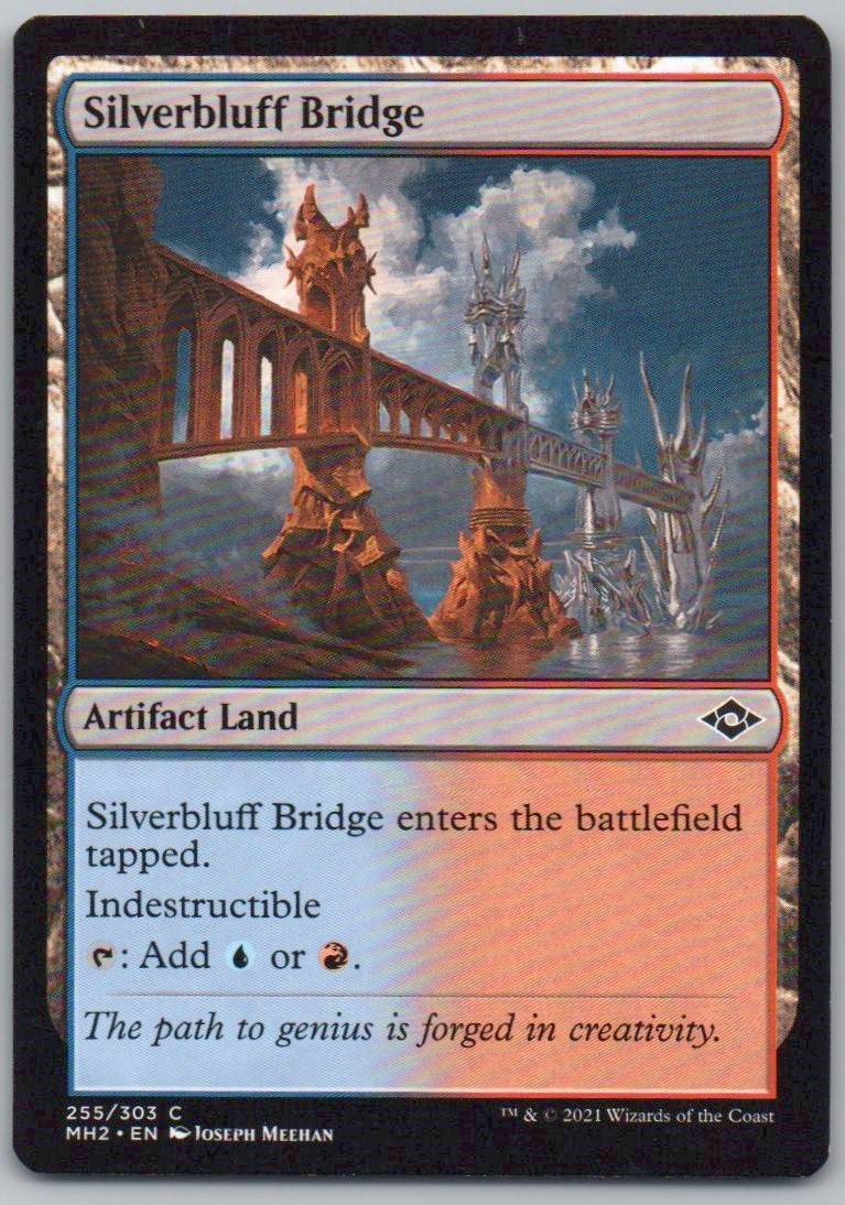 Silverbluff Bridge 255 0 Artifact Card - Modern Horizons 2