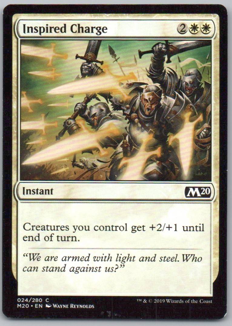 Inspired Charge 24 Normal Instant Card - Core Set 2020
