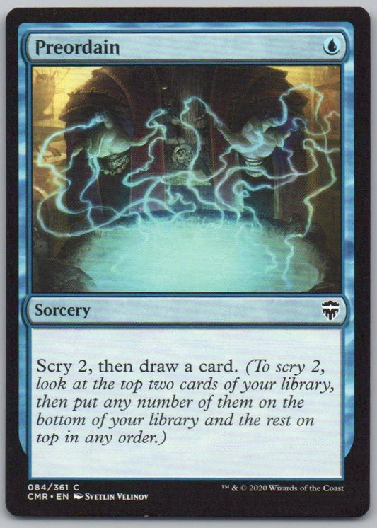 Preordain 84 Normal Sorcery Card - Commander Legends