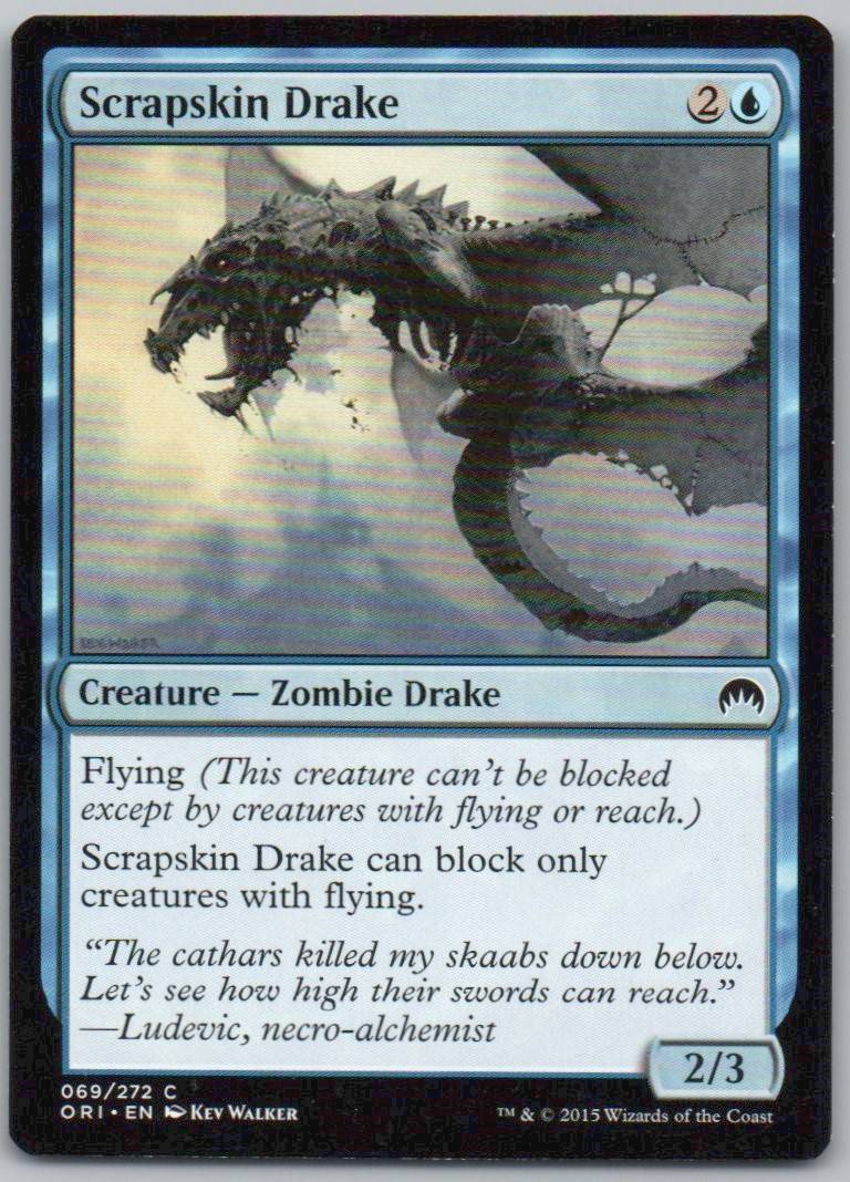Scrapskin Drake 69 Normal Creature Card - Magic Origins