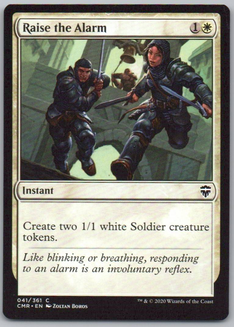 Raise the Alarm 41 Normal Instant Card - Commander Legends