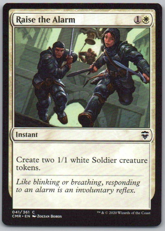 Raise the Alarm 41 Normal Instant Card - Commander Legends