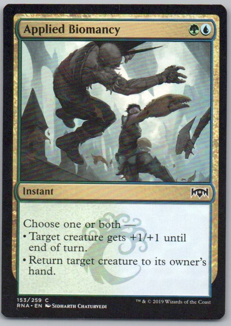 Applied Biomancy 153 Normal Instant Card - Ravnica Allegiance