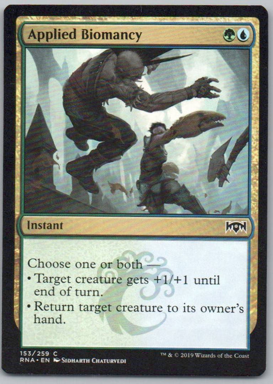 Applied Biomancy 153 Normal Instant Card - Ravnica Allegiance