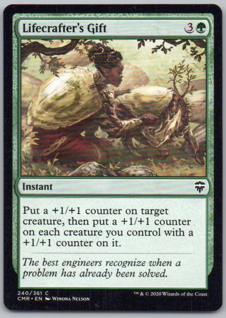 Lifecrafter's Gift 240 Normal Instant Card - Commander Legends