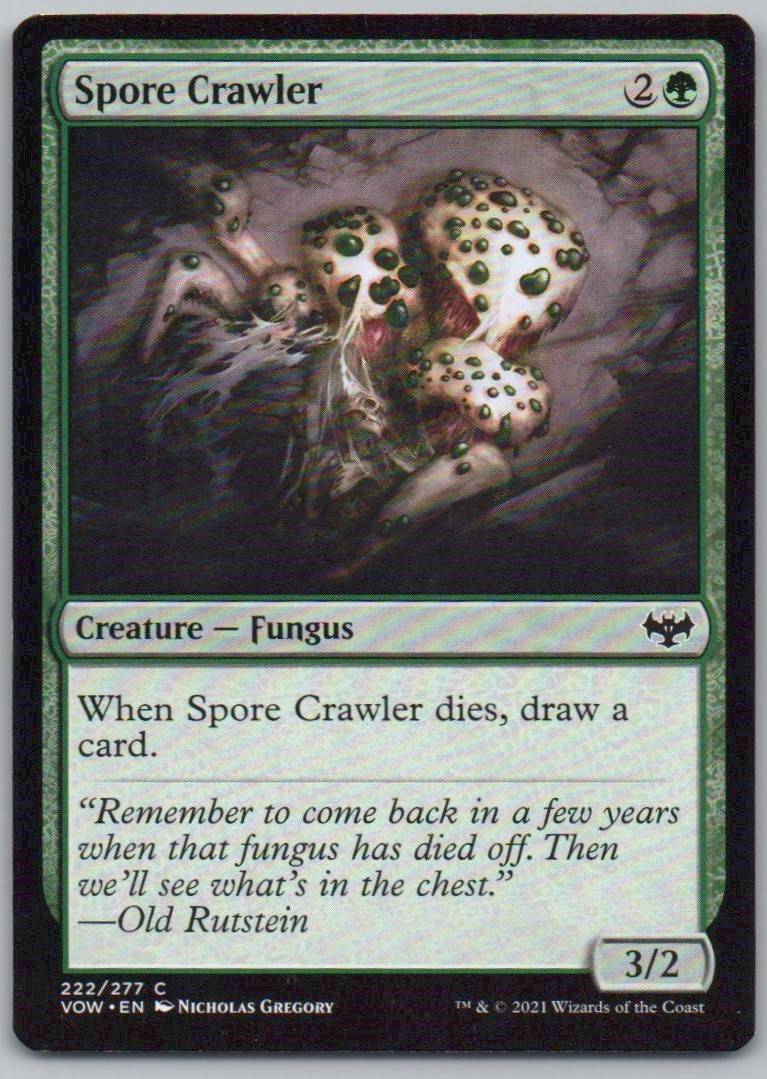 Spore Crawler 222 Normal Creature Card - Innistrad: Crimson Vow