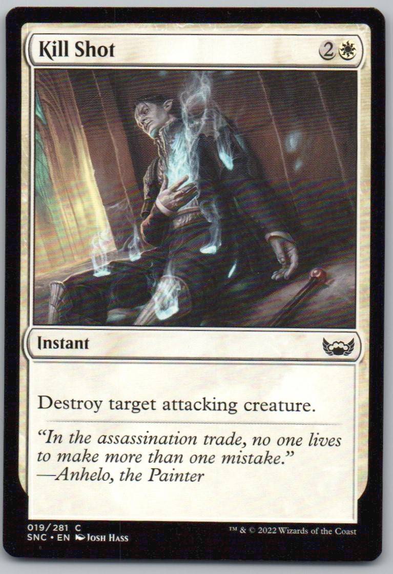 Kill Shot 19 Normal Instant Card - Streets of New Capenna