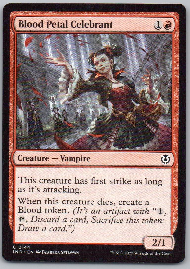 Blood Petal Celebrant 144 0 Creature Card - Innistrad Remastered