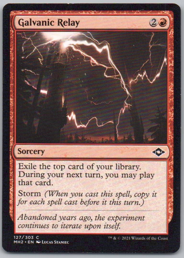 Galvanic Relay 127 Normal Sorcery Card - Modern Horizons 2
