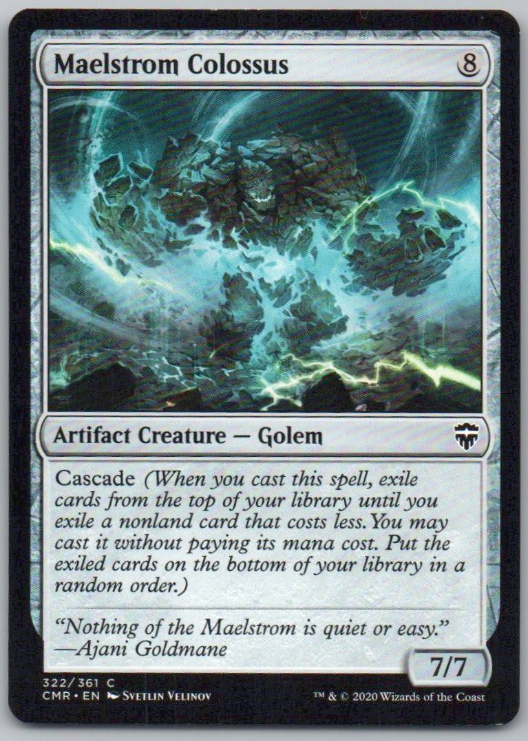 Maelstrom Colossus 322 Normal Artifact Card - Commander Legends